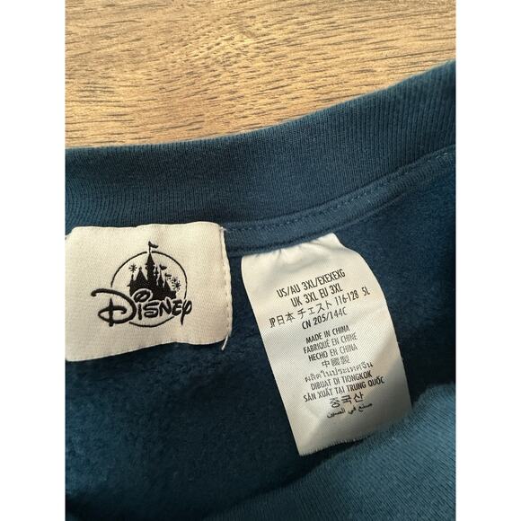 Disney Mickey & Friends Play In The Park Crew Neck Pullover Sweatshirt Sz 3XL - Picture 3 of 4